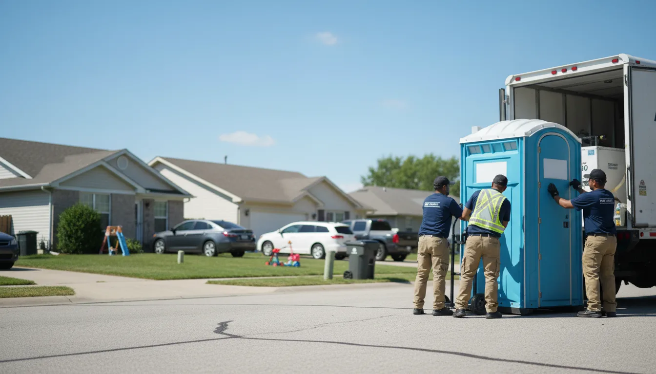 Standard Porta Potty Rentals in Kingston, OK near me